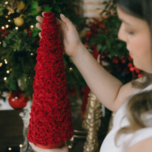 Topiarios Velvet Celosia (Set de 2)