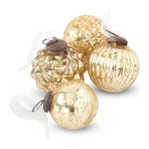 Set de 9 Mini Adornos de Cristal Mercury