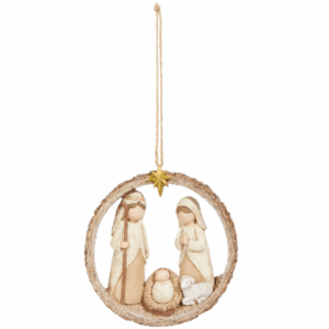 4.5" Holy Family Ornament